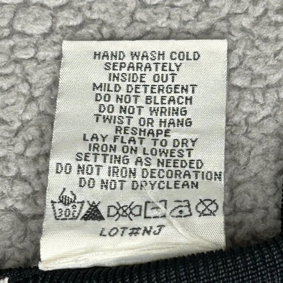 Vintage Lucia Burns Top Womens Large Black Y2K Butterfly Fairy Stretch Beaded L - Picture 6 of 11